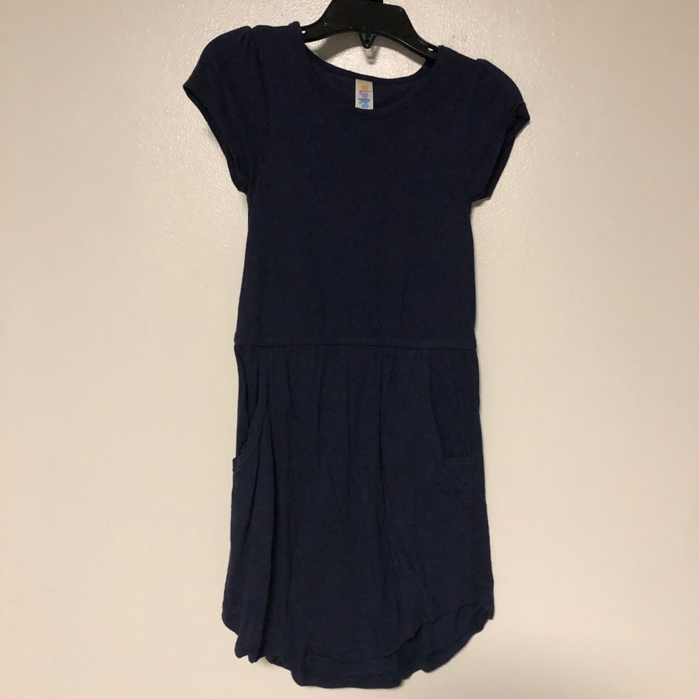 Navy Lularoe Mae dress